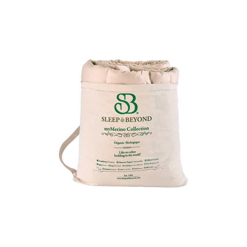Sleep & Beyond MyMerino All season Organic Wool Comforter