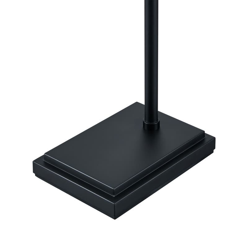 KAWOTI Modern Sleek 64.63'' Floor Lamp with White Drum Shade