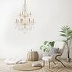 preview thumbnail 10 of 14, Giselle 12 light Gold Chandelier Clear Royal Cut Crystal - One Size