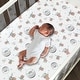 preview thumbnail 2 of 3, Lambs & Ivy Star Wars Mandalorian The Child/Baby Yoda/Grogu Fitted Crib Sheet