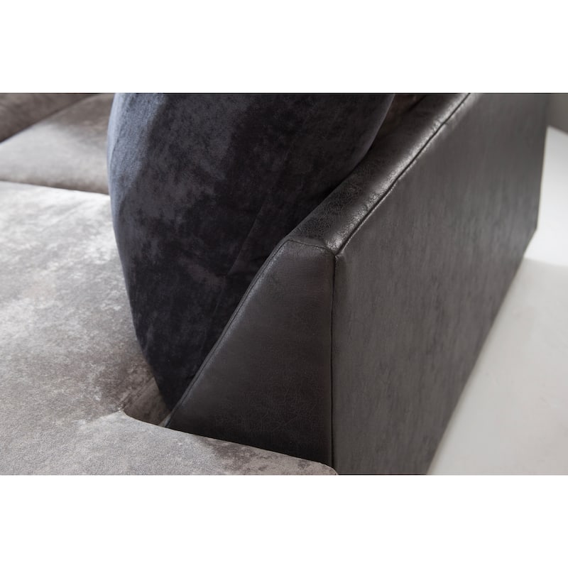 Des Moines Chaise Sectional