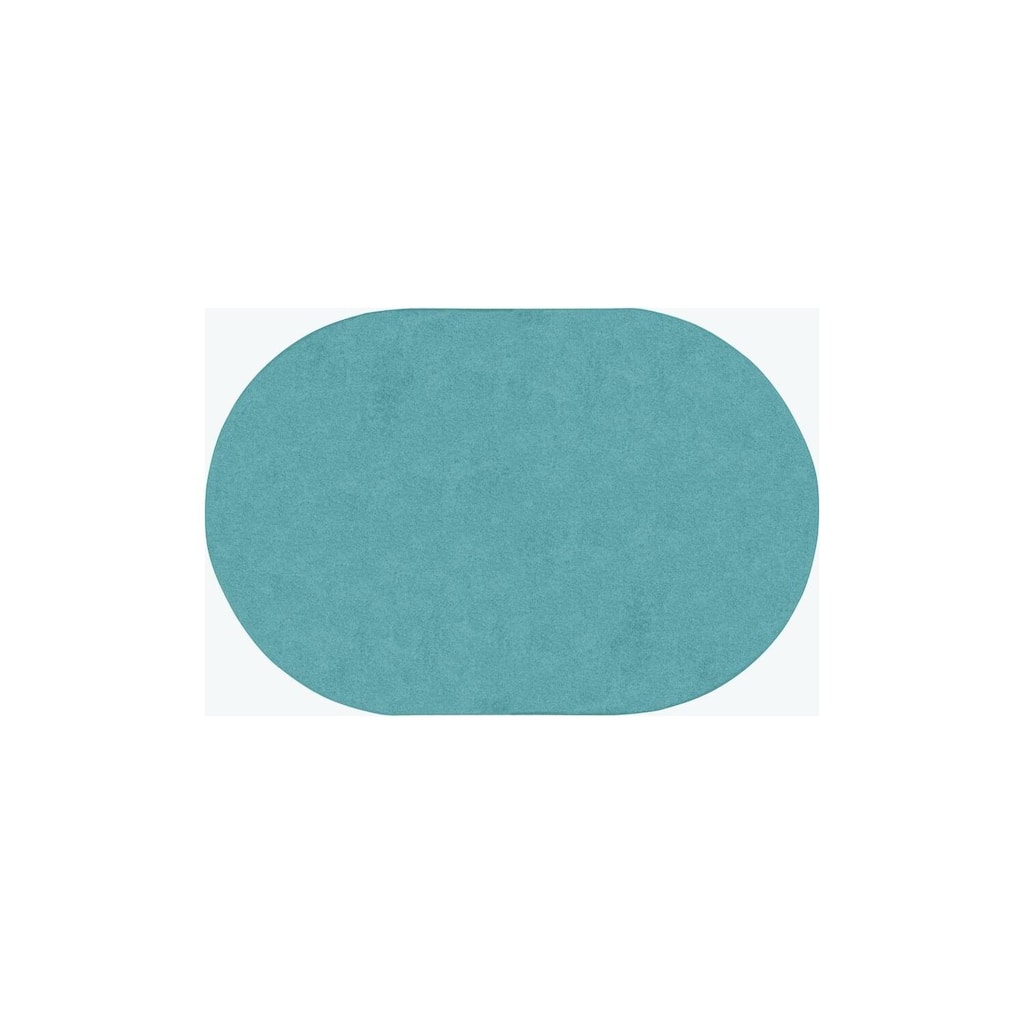 2'x7' area rug in Seafoam - durable soft decorative rug for home, living room & bedroom - 9'3" x 12'3"