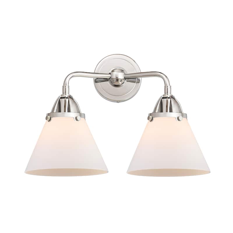 Innovations Lighting Nouveau 2 Cone - 2 Light 16" Bath Vanity Light