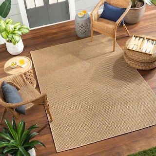 Livabliss Pismo Indoor/ Outdoor Checkered Area Rug