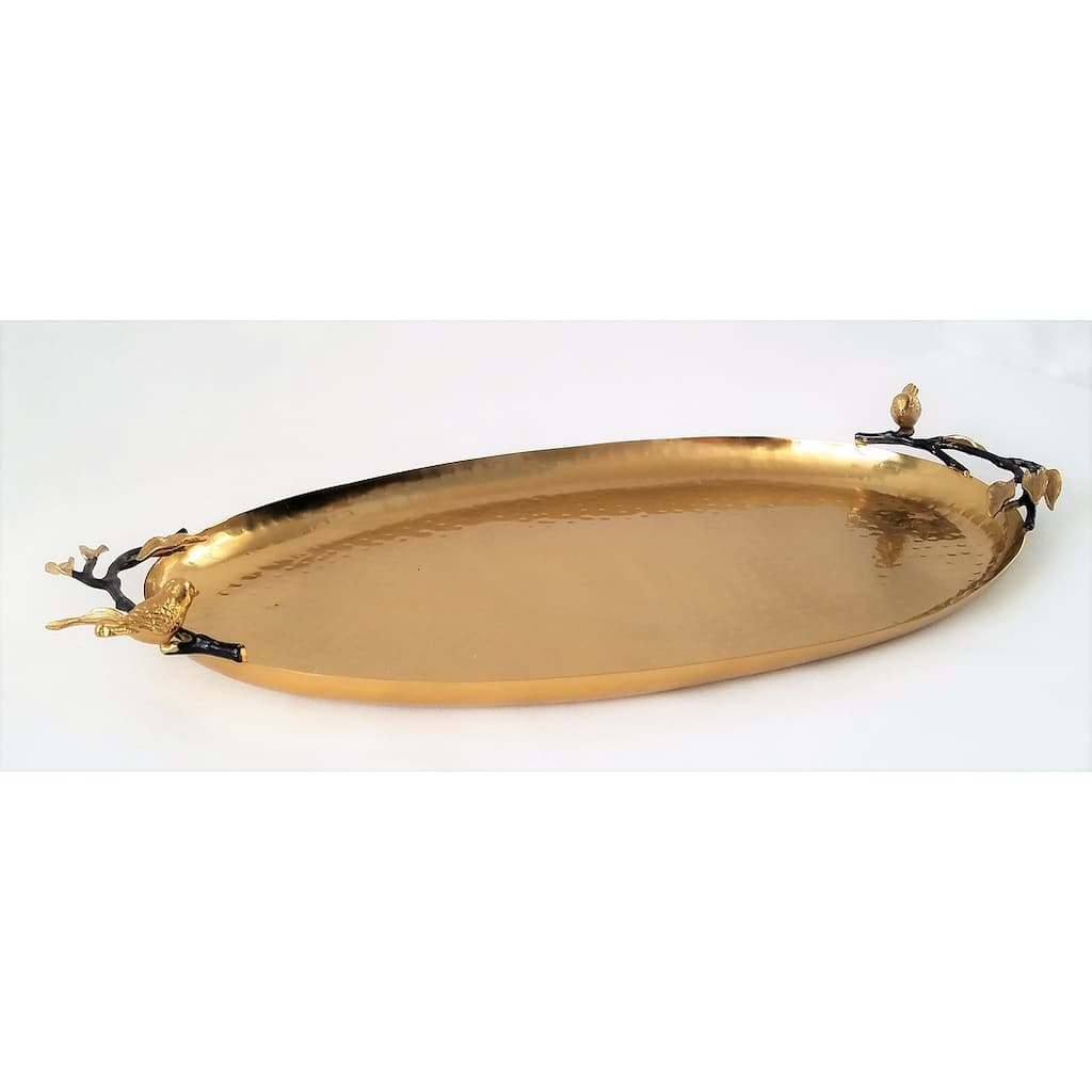 Songbird oval tray - 18 x 10 1/4"