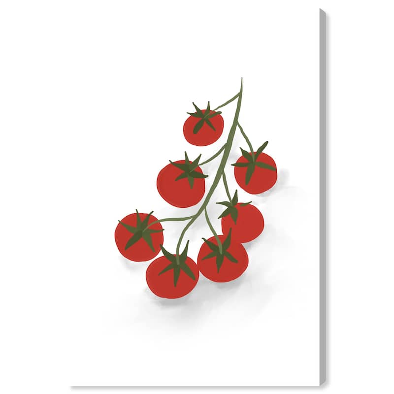 Wynwood Studio Canvas Food and Cuisine Tomatoes Red and Modern & Contemporary Wall Art Canvas Print