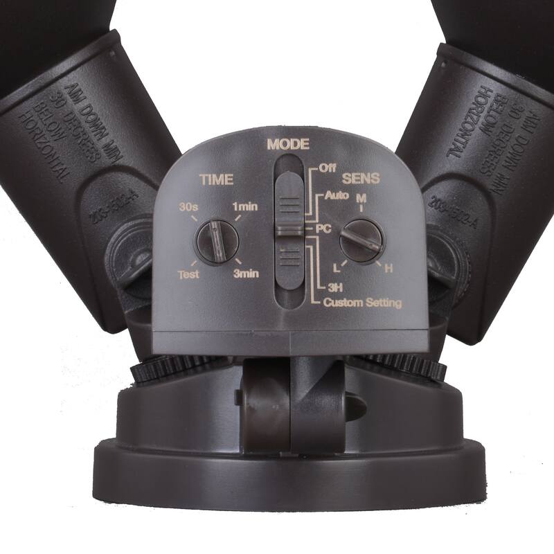 Motion Sensor Dusk to Dawn Outdoor Security Flood Light - 180 Degree Range - 70 Ft.