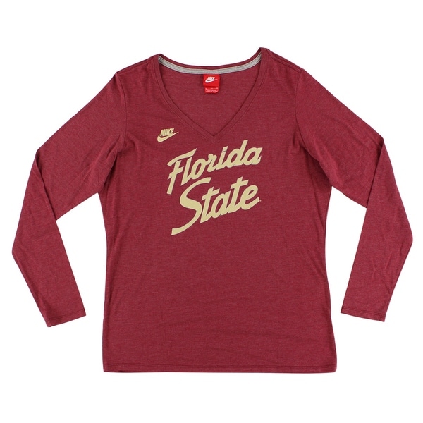 burgundy nike shirt womens