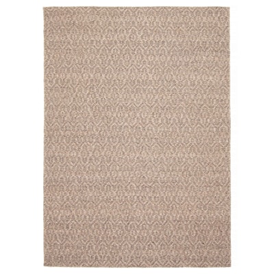 ECARPETGALLERY Braid weave Sienna Brown Wool Rug - 5'3 x 7'5