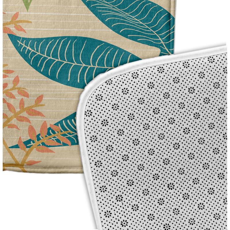 Botanical Bath Mat