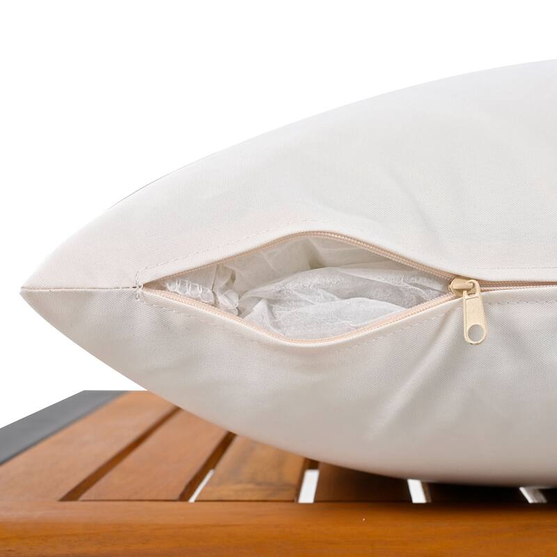 Outdoor Daybed Patio Lounge Bed with Adjustable Backrest Outdoor Double Sun Lounger with