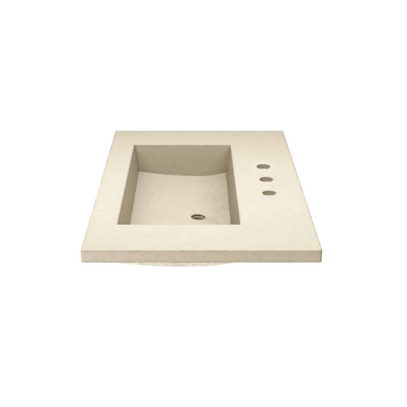 Capistrano 36.5-inch Concrete Vanity Top with Integral Trough Sink