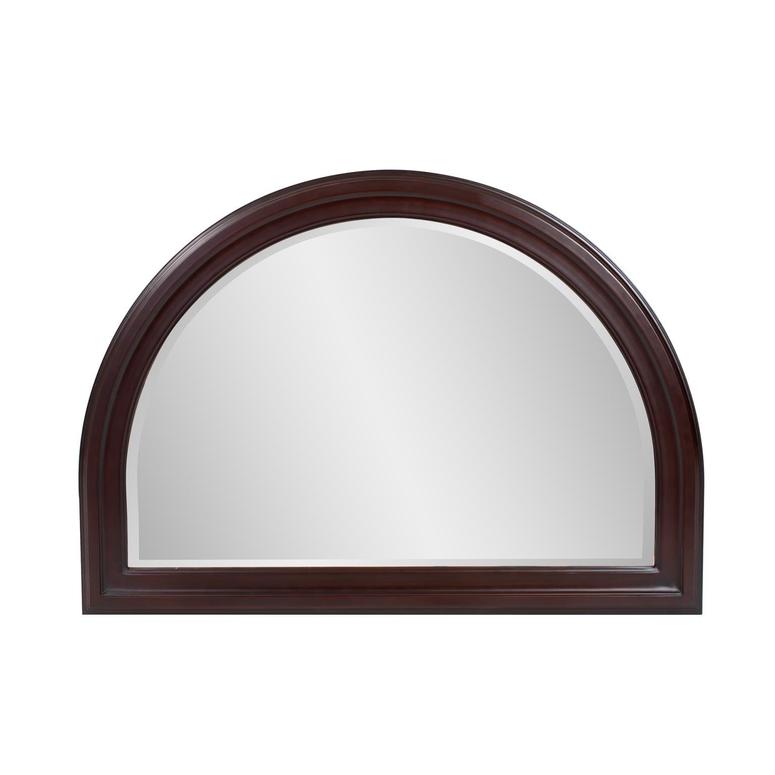 George Arched Mirror Brown