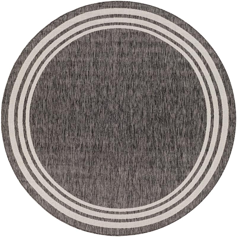 Livabliss Jeremie Indoor/ Outdoor Border Area Rug