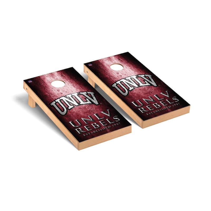 University of Nevada Las Vegas UNLV Rebels Museum Cornhole Board Set