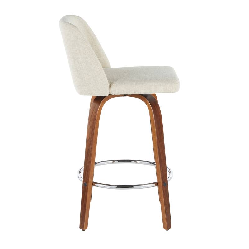 Carson Carrington Vallberga 26" Upholstered Counter Stool (Set of 2)