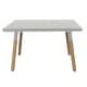 preview thumbnail 5 of 6, Kids Gray Wood Table and Stool Set