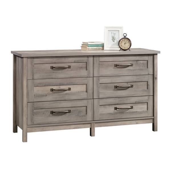 ti amo 6 drawer double dresser farmhouse grey Davinci Charlie 6-Drawer Double Dresser main image 1