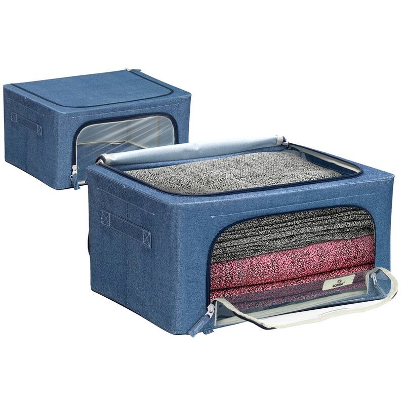 Storage Box With Window Small - 2 Pack