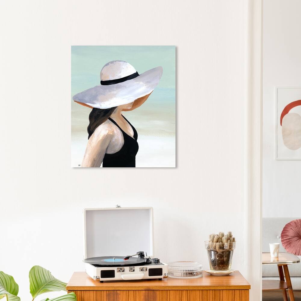 Wynwood Studio 'Island Breeze' Fashion and Glam Wall Art Canvas Print Accessories - White, Black