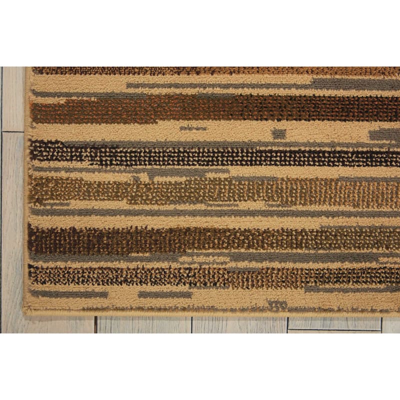 Nourison Paramount Contemporary Stripes Area Rug