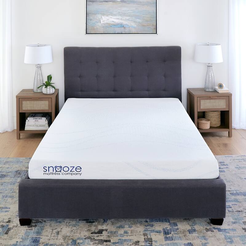 Snooze 8-Inch Triple Layer Support Memory Foam Mattress