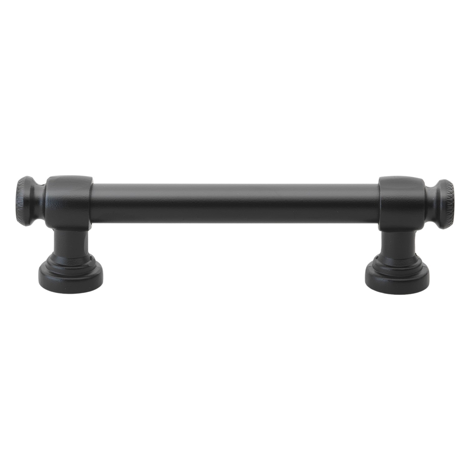 GlideRite 25-Pk 3-3/4 in. Center Matte Black Classic Euro Cabinet Pull - Matte Black