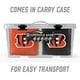 preview thumbnail 5 of 3, Cincinnati Bengals NFL Dual Sided Pro Stop & Slide Cornhole Bags
