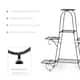 7-Tier Large Metal Plant Stand: Multilayer Flower Planter Pot Storage Shelving
