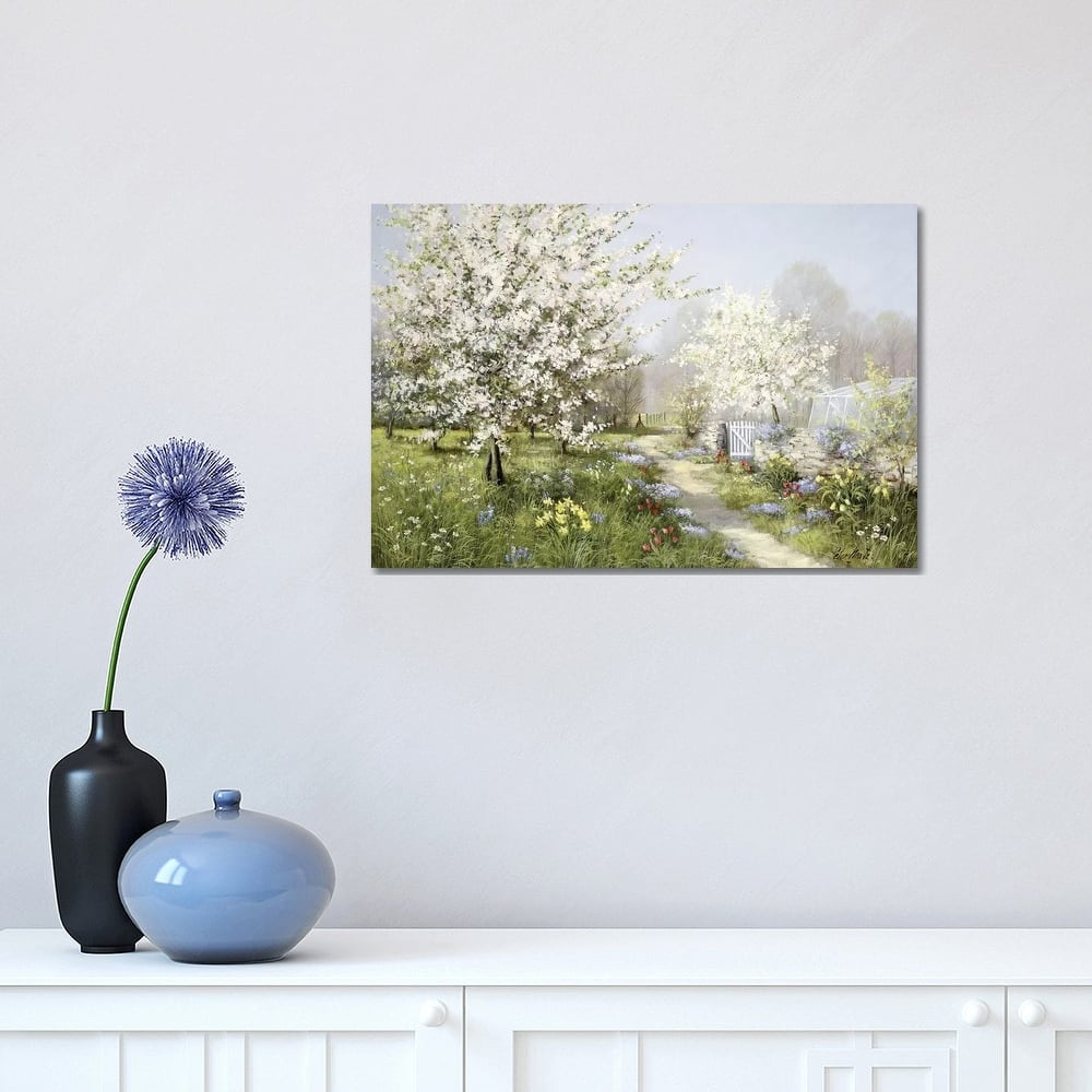 iCanvas "Spring Blossoms" by Peter Motz Canvas Print