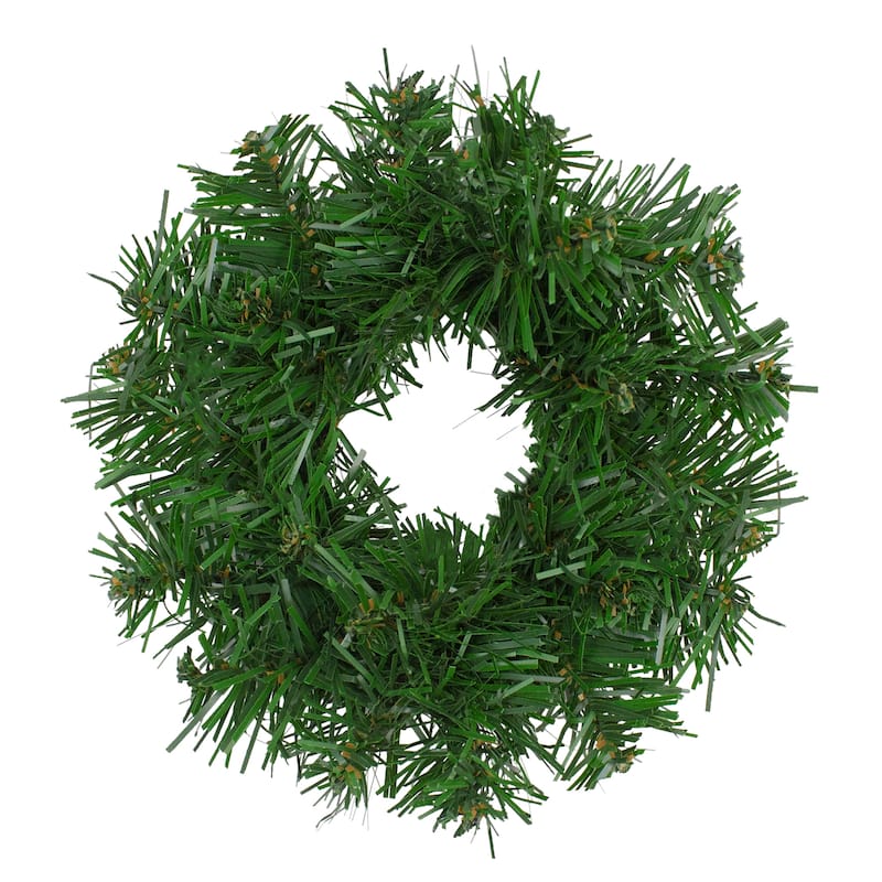 Deluxe Windsor Pine Artificial Christmas Wreath - Unlit - 6"