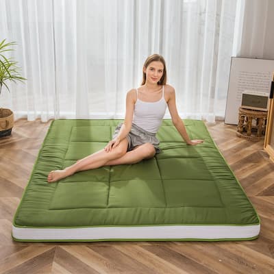 Padded Japanese Roll Up Floor Futon Mattress