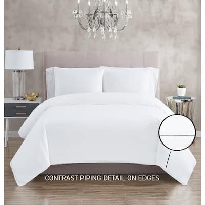 Christian Siriano NY® 300TC Cotton Sateen 3 Piece Duvet Cover Set