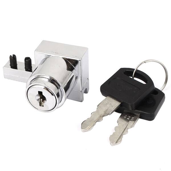 Shop Furniture Showcase Sliding Glass Cabinet Door Window Cylinder