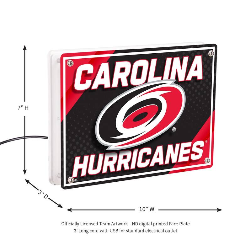 Carolina Hurricanes LED Lighted Sign