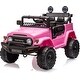 preview thumbnail 1 of 28, Licensed Toyota 12V Ride On Truck Car Pink