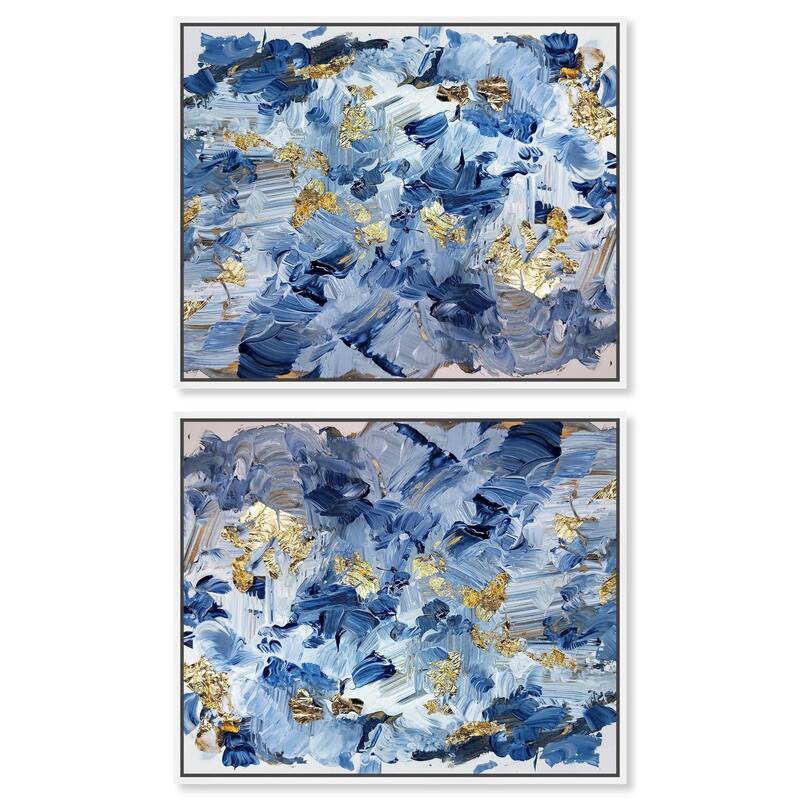 Shopping Gals Cover Canvas by Art Remedy - 30" x 45" - White