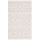 preview thumbnail 27 of 28, SAFAVIEH Handmade Metro Baiba Boho Moroccan Wool Rug 3' x 5' - Light Grey/Ivory - Rectangle