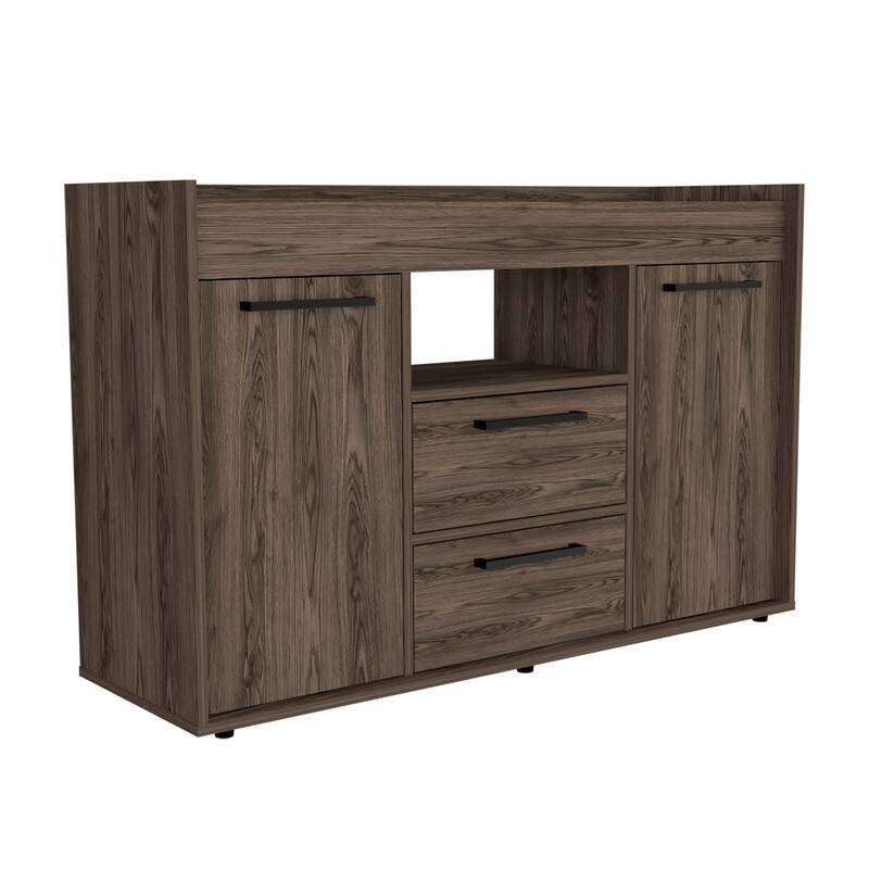 Sideboard Perssiu, Living Room, Dark Walnut - Espresso
