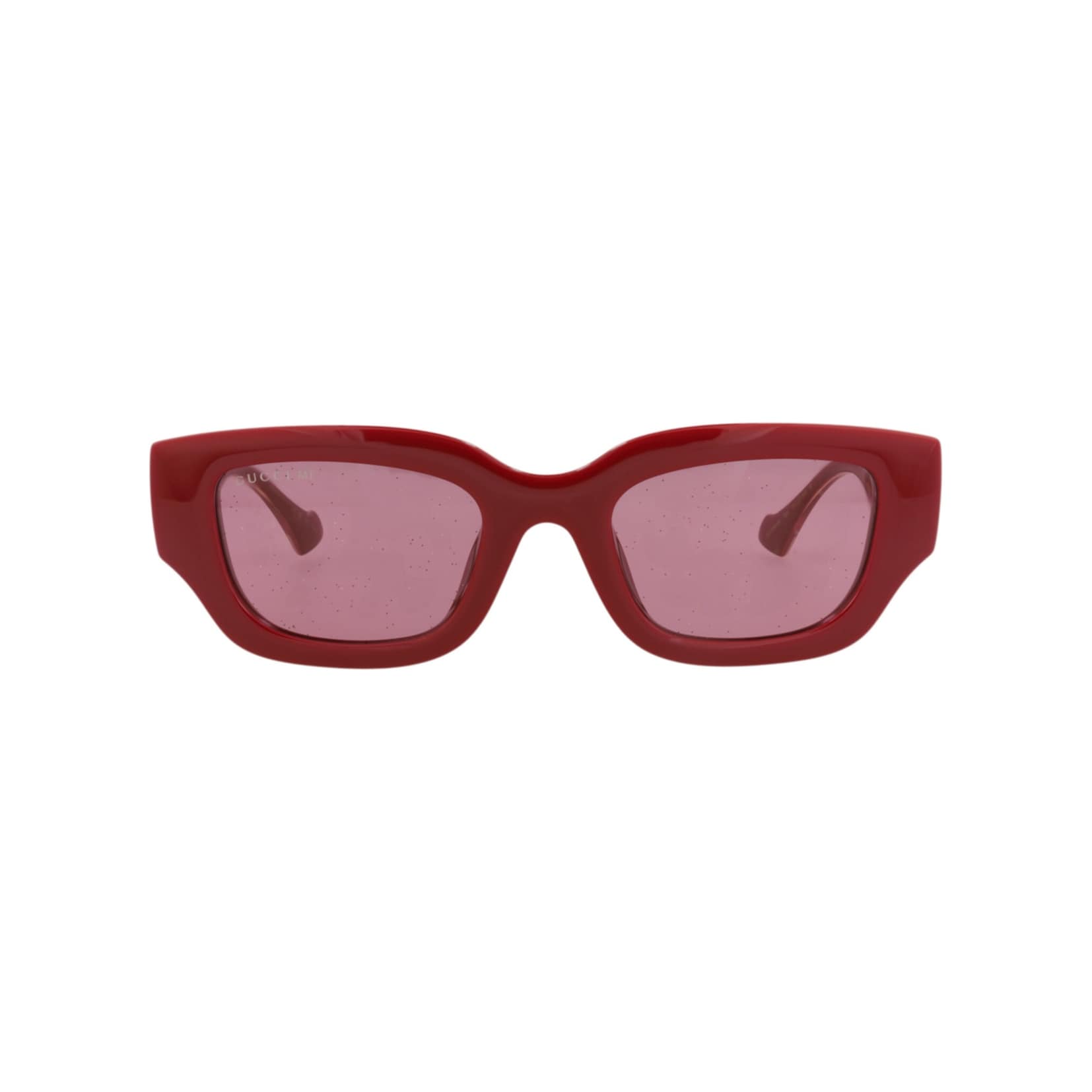 Gucci Square-Frame Injection Sunglasses Red Womens Gucci-Cat-Eye-Frame-Injection-  main image 3