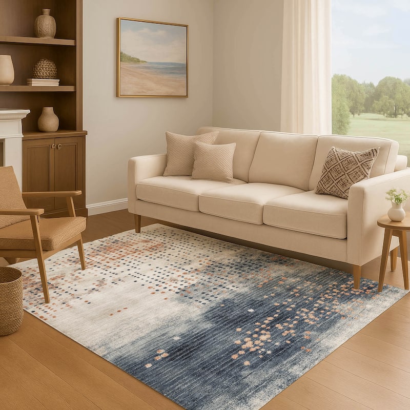 Premium Washable Super Soft Modern Contemporary Mayfield Rug