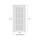 preview thumbnail 23 of 23, Interior Solid French Door / Mela 0755 Painted White / Single Regular Panel Frame Handle / Bathroom Bedroom Modern Doors
