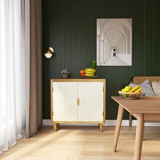 Handcrafted Two-Door Accent Cabinet Blending Tradition and Style - Bed ...