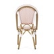 preview thumbnail 43 of 49, Elize Outdoor French Cafe Chairs (Set of 4) by Christopher Knight Home