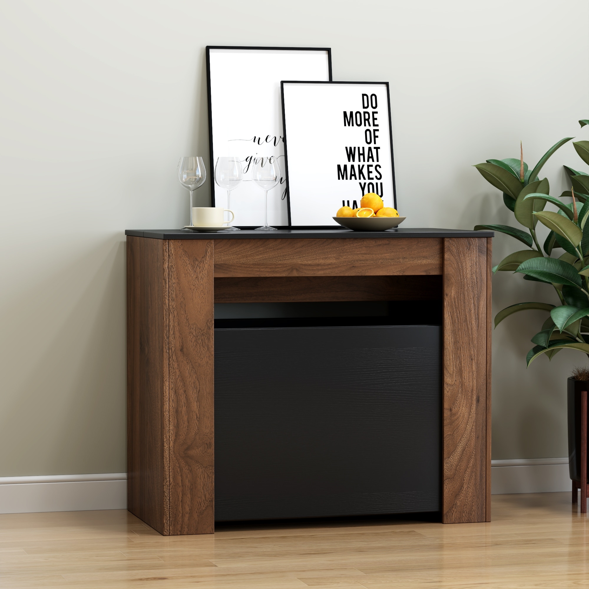 Multifunctional Extendable Console Table For Versatile Use