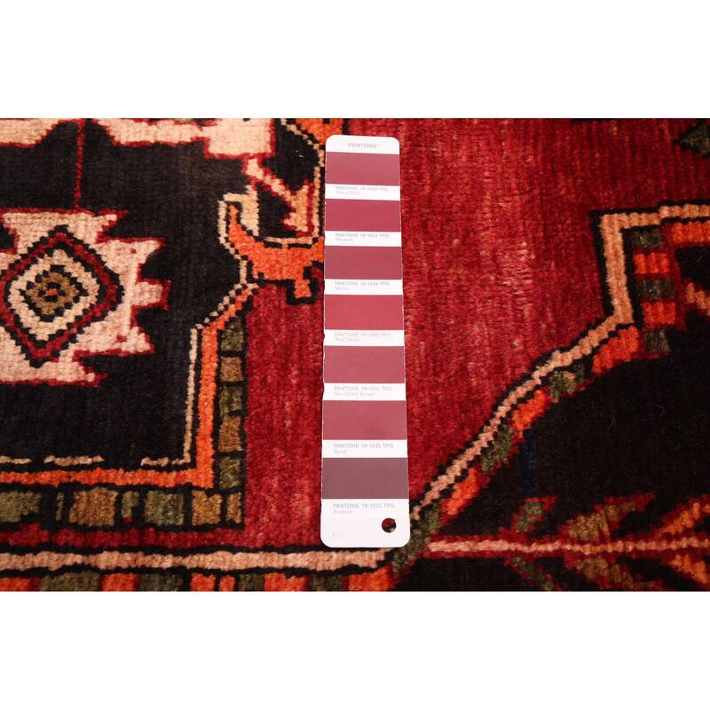 ECARPETGALLERY Hand-knotted Konya Anatolian Red Wool Rug - 3'11 x 13'4