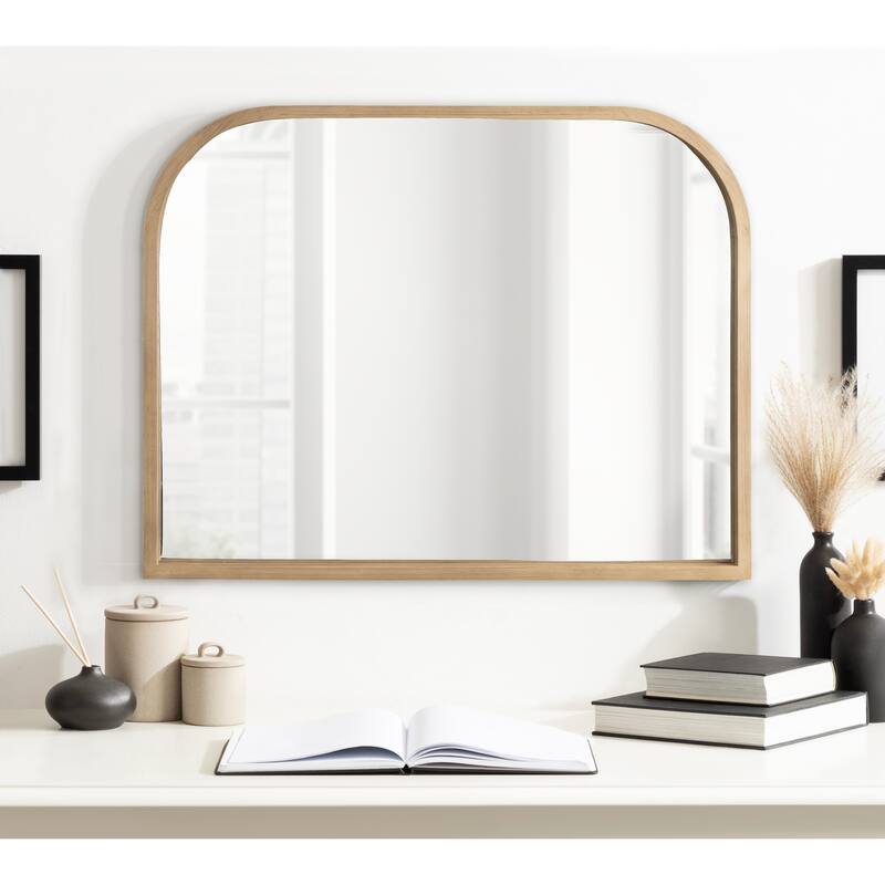 Kate and Laurel Occonor Wood Arch Mirror