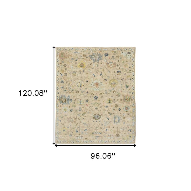 HomeRootsOriental Traditional Rectangle Area Rug