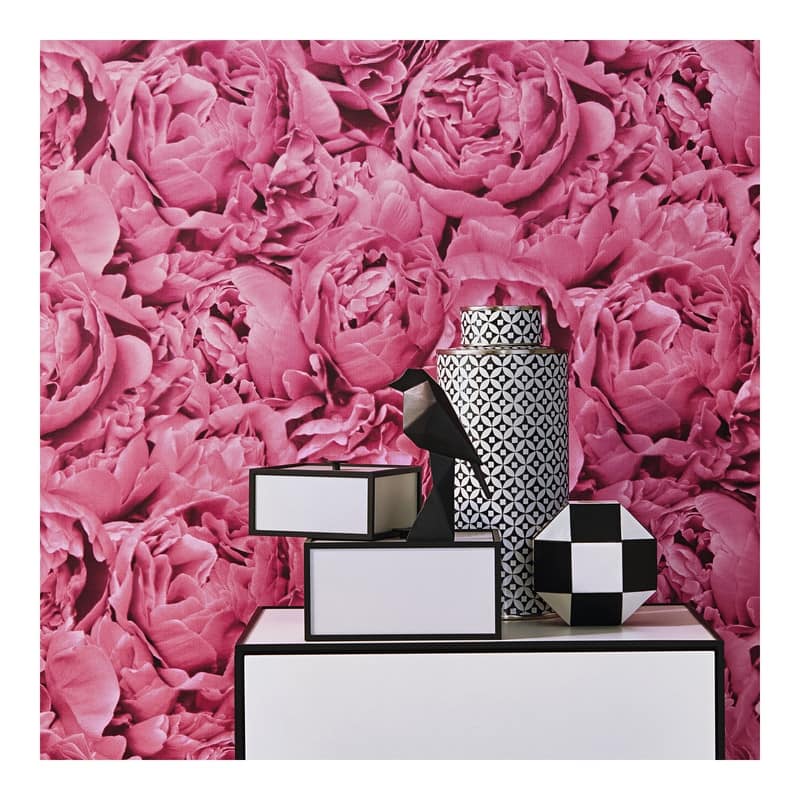 Rasch Rosenfield Pink Floral Wallpaper - 20.5 x 396 x 0.025