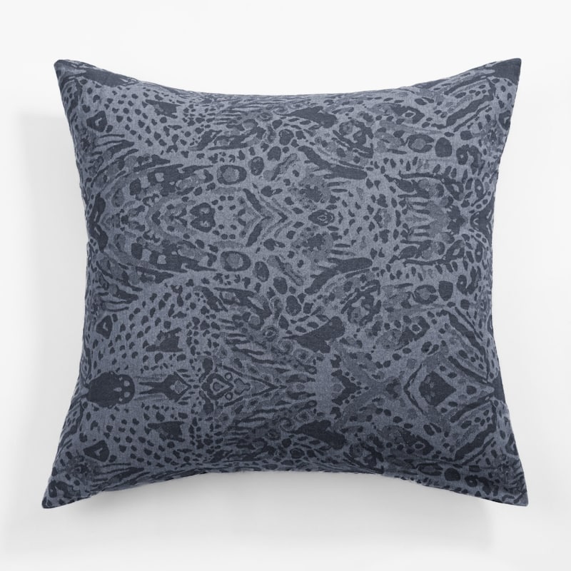 Ramira Sham, Steel Blue - Euro Sham - Steel Blue